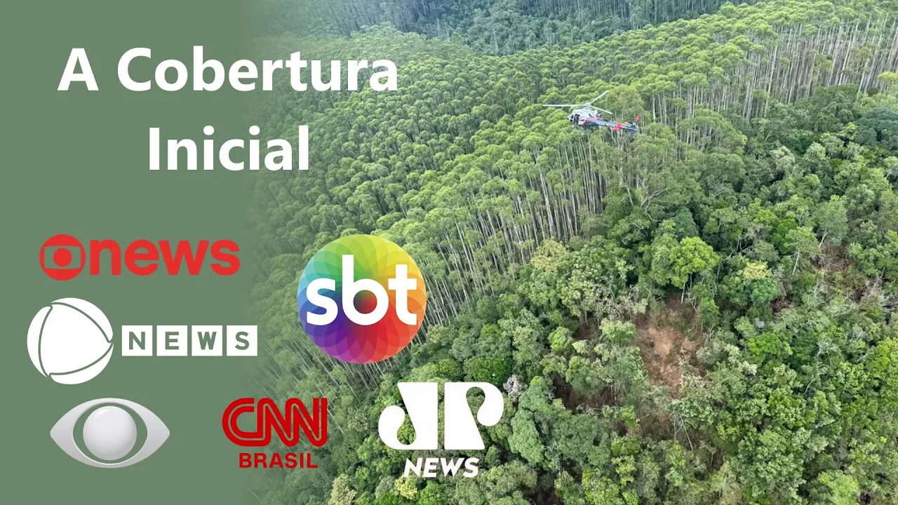 Plantões sobre o Helicóptero desaparecido (12/01/2024)