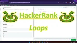 HackerRank Python Loops
