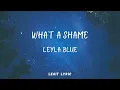 Download Lagu What a shame - Leyla Blue (Lyric)