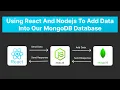 Add Data to MongoDB Using React and Node js MERN Stack Tutorial