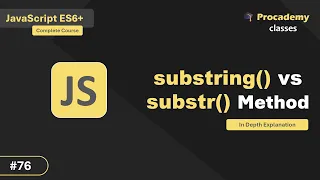 JavaScript Substring vs Substr Which One Should You Use String Methods Explained