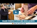 Making Box Joints with a Router Table Jig