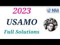 2023 USAMO full solutions problems United States of America Mathematical Olympiad Math 2022 USAJMO