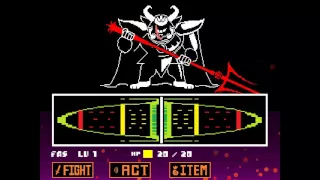 undertale asgore boss fight