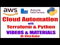 Cloud Automation with Terraform Python Session - 1 Cloud automation Demo by Shiva Kumar