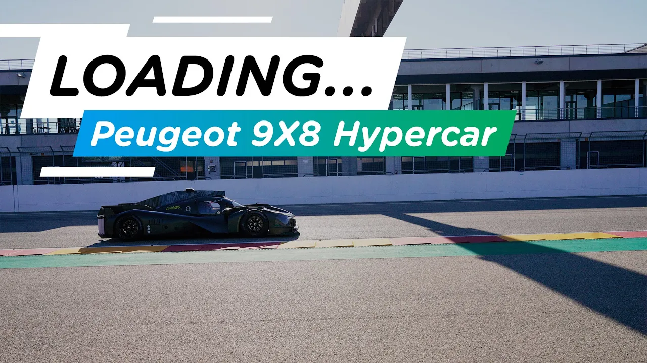 LOADING... Peugeot 9X8 Hypercar - Team Peugeot TotalEnergies : Youtube video player