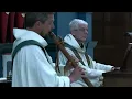 Fr Michael Peterson osb and Fr Abbot