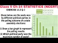 Class 9 Ch-14 Statistics Ex 14 3 Q 3 Mathematics NCERT solution statistics CBSE