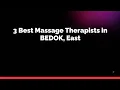 Download Lagu 3 beste massagetherapeuten in BEDOK, Oost | Lichaamswellnesscentra