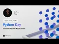 Securing Python Applications