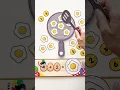 Kids Activity Fried Egg Math