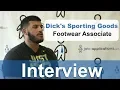 Dick s Sporting Goods Interview - Footwear Associate