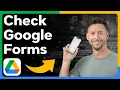 How To Check Google Forms You Filled Out And Submitted