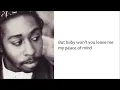 Deon Estus - Heaven Help Me (with lyrics)