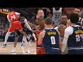 Jamal Murray literally picks up Norman Powell then things get heated