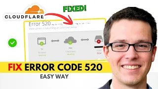 Cloudflare 520 Error Web Server Problem Fix it in Minutes