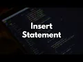 SQL Learning Path - Inserting Data