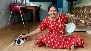 Morning Routine 🏠 Coorg Style Rice Rotty കൊതിയൂറും അക്കി റൊട്ടി കാണാം 