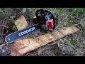 KGK Coocheer 20 chainsaw review and cutting footage - Nice