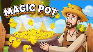 Magic Pot & 3 Dancing Princesses ✨ | Fairy Tales and Stories for Kids