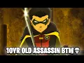 Damian Wayne out here moving like the GRIM REAPER Son of Batman