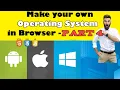 Make your own Operating System in browser HTML CSS and JavaScript Part 4