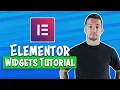 Elementor Widgets Tutorial WordPress Page Builder 2021