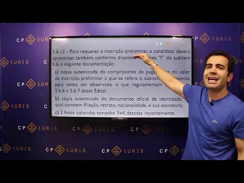 Vídeo: análise do edital do TJMG, as fases e os pesos do concurso de juiz
