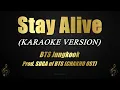 Stay Alive - BTS Jungkook Prod. SUGA of BTS, CHAKHO OST (Karaoke)