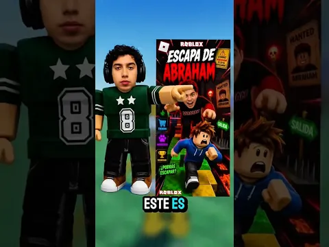 COMO JUGAR EL JUEGO DE ABRAHAM 🎁🙈 #roblox #parati #robloxshorts #robloxtrend