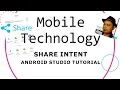 Java Android Intent Sharing with Application Example