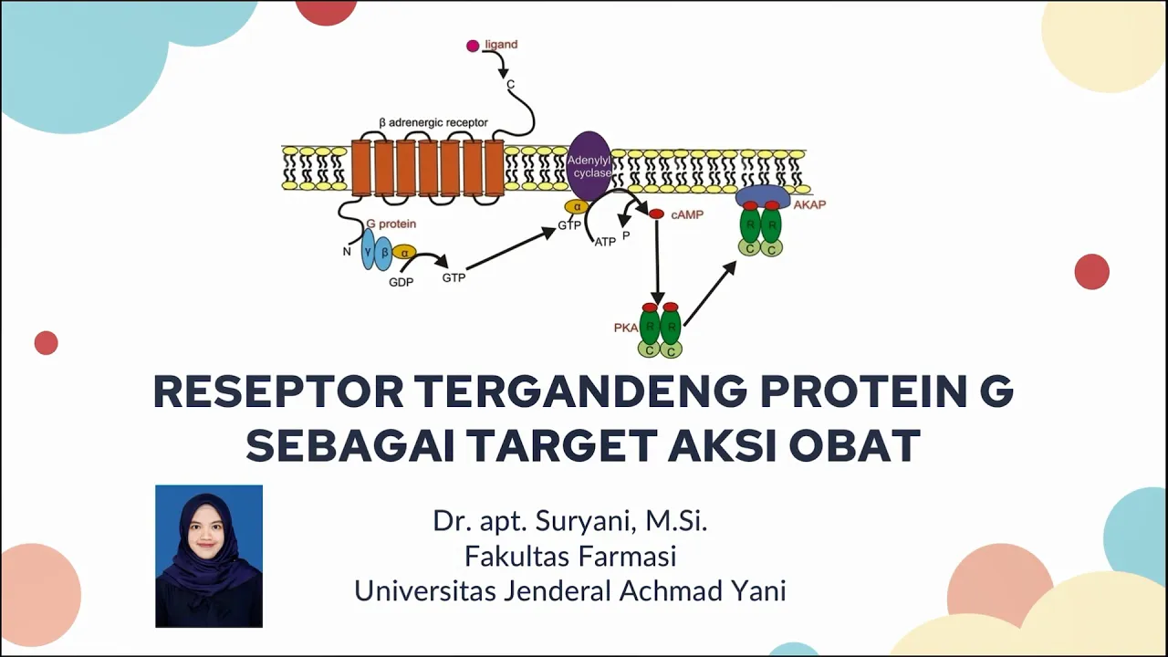 Reseptor Tergandeng Protein G (GPCR) sebagai Target Interaksi Obat