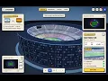 Interactive 3D Seat Viewer Arena View Ideal for Stadiums Concerts Events Seat View Selection