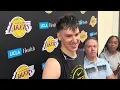 Download Lagu Jake LaRavia over zijn aanpassing aan de Lakers, het spelen met Luka Doncic en Jarred Vanderbilts...