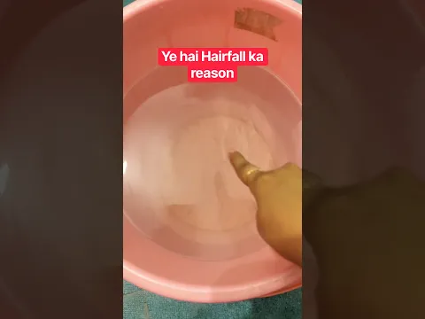 Use RO water to wash hairs