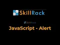 JavaScript alert on click of a button