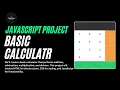 How To Make A Calculator Using HTML CSS And JavaScript