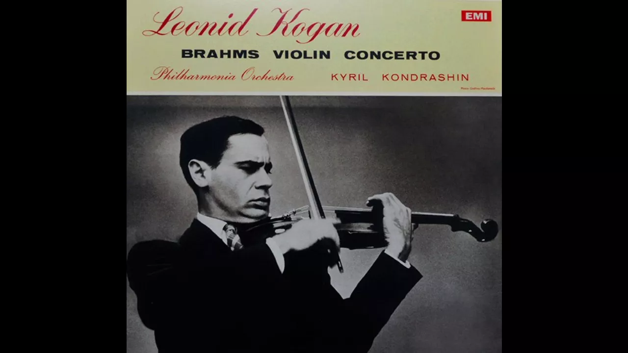 Brahms Violin Concerto Leonid Kogan