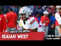 Isaiah West details his offseason improvement including his hard work in the weight room