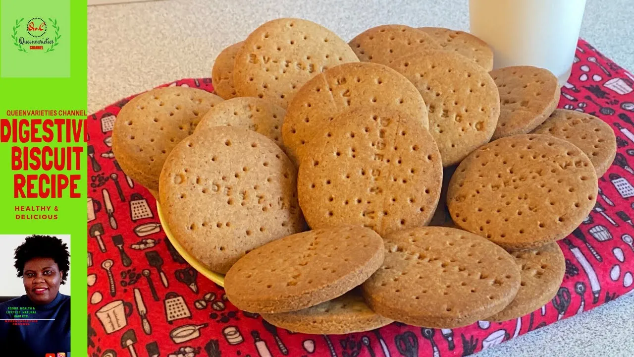 Digestive Biscuit Recipe: PERFECT CRIPSY STEP BY STEP HOMEMADE DIGESTIVE BISCUIT