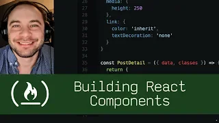 Building React Components P5D101 - Live Coding with Jesse