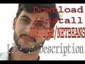 How To Install Netbeans With Jdk And Jre Link In Description