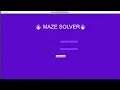 DSA Project Maze Solver