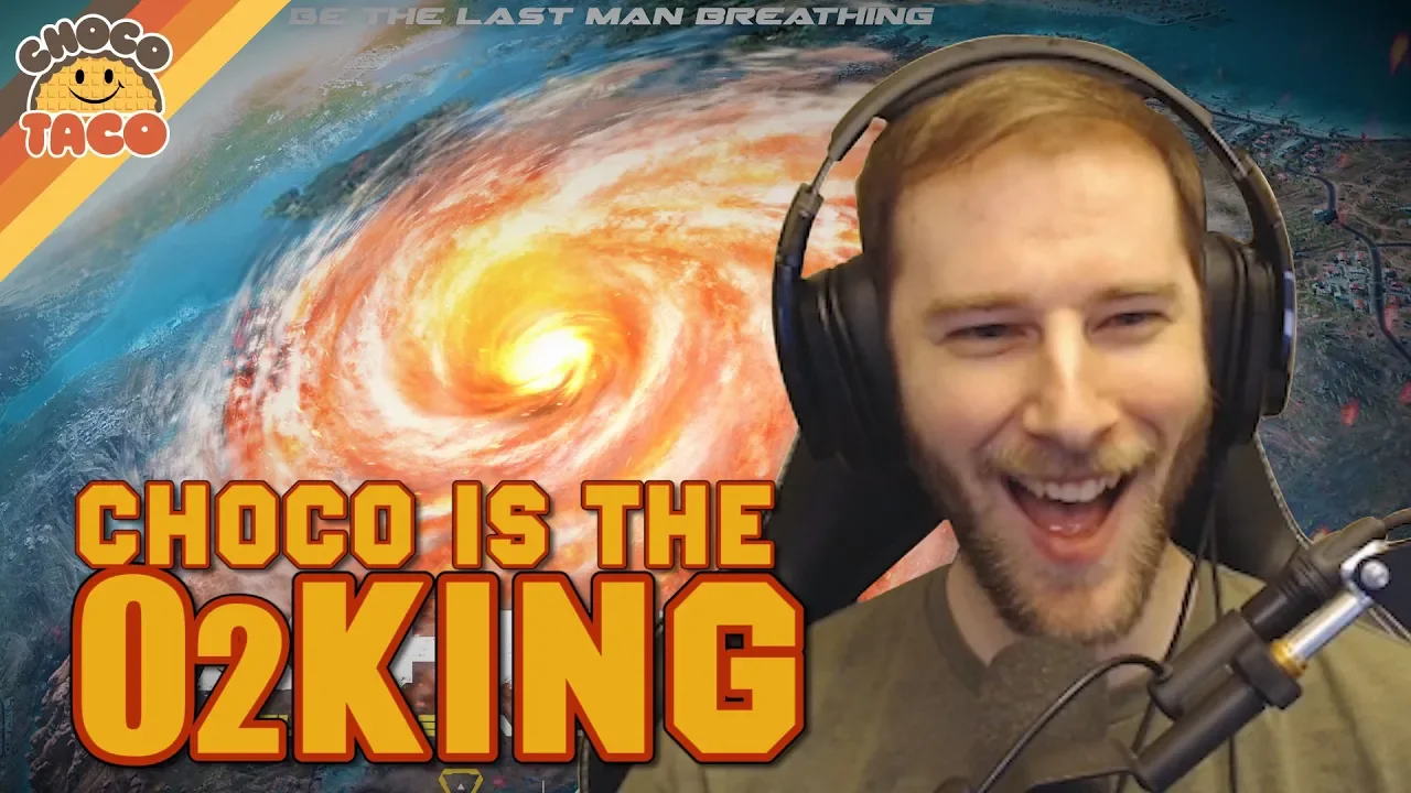 chocoTaco Is The O2King in Fresh New BR Mode: Ashen Eye - Ring of Elysium Gameplay