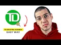 How To Find The Routing Number for TD Canada Bank 2025