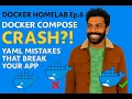 Docker Compose for Flask Postgres Nginx Debugging YAML Mistakes Docker-HomeLab EP6 2025