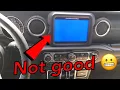 Backup camera blue screen 8 4 Uconnect Radio 2018 Jeep JL Wrangler Can It be fixed