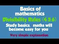 Divisibility Rules 4 5 6