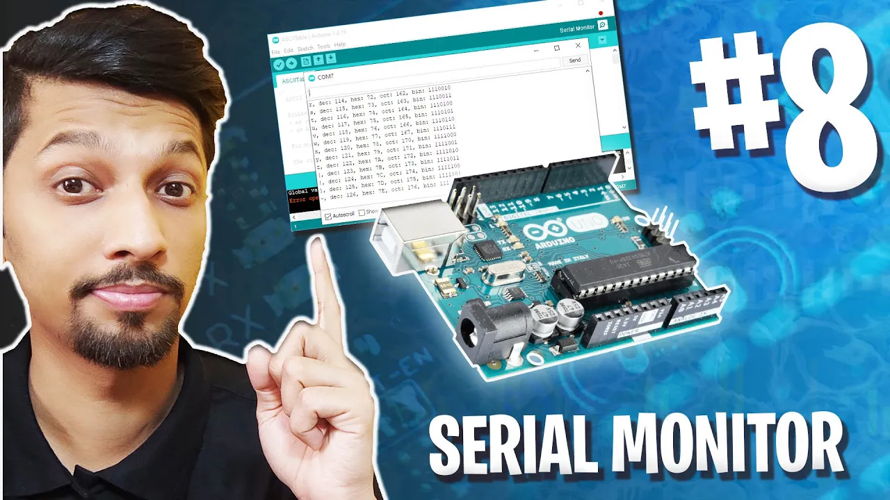 Using Serial Monitor in Arduino | Free Arduino Course