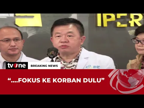 Konferensi Pers dari Pihak RSPP dan Menteri BUMN terkait Pasien Kebakaran